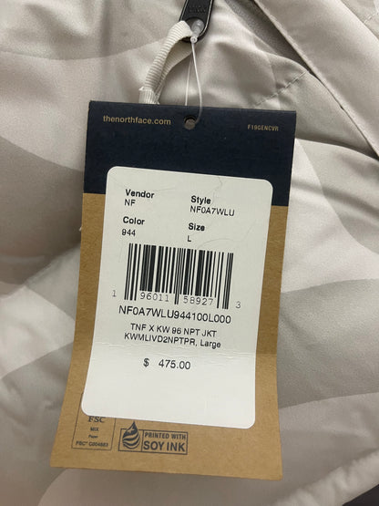KAWS X The North Face Nuptse Moonlight Ivory