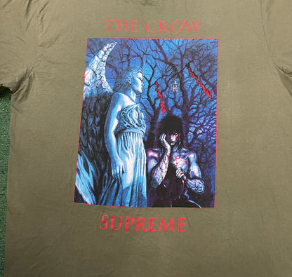 Supreme X the crow olive tee