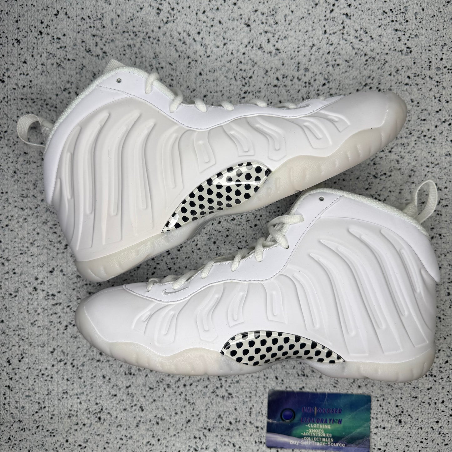 Nike Little Posite One Triple White