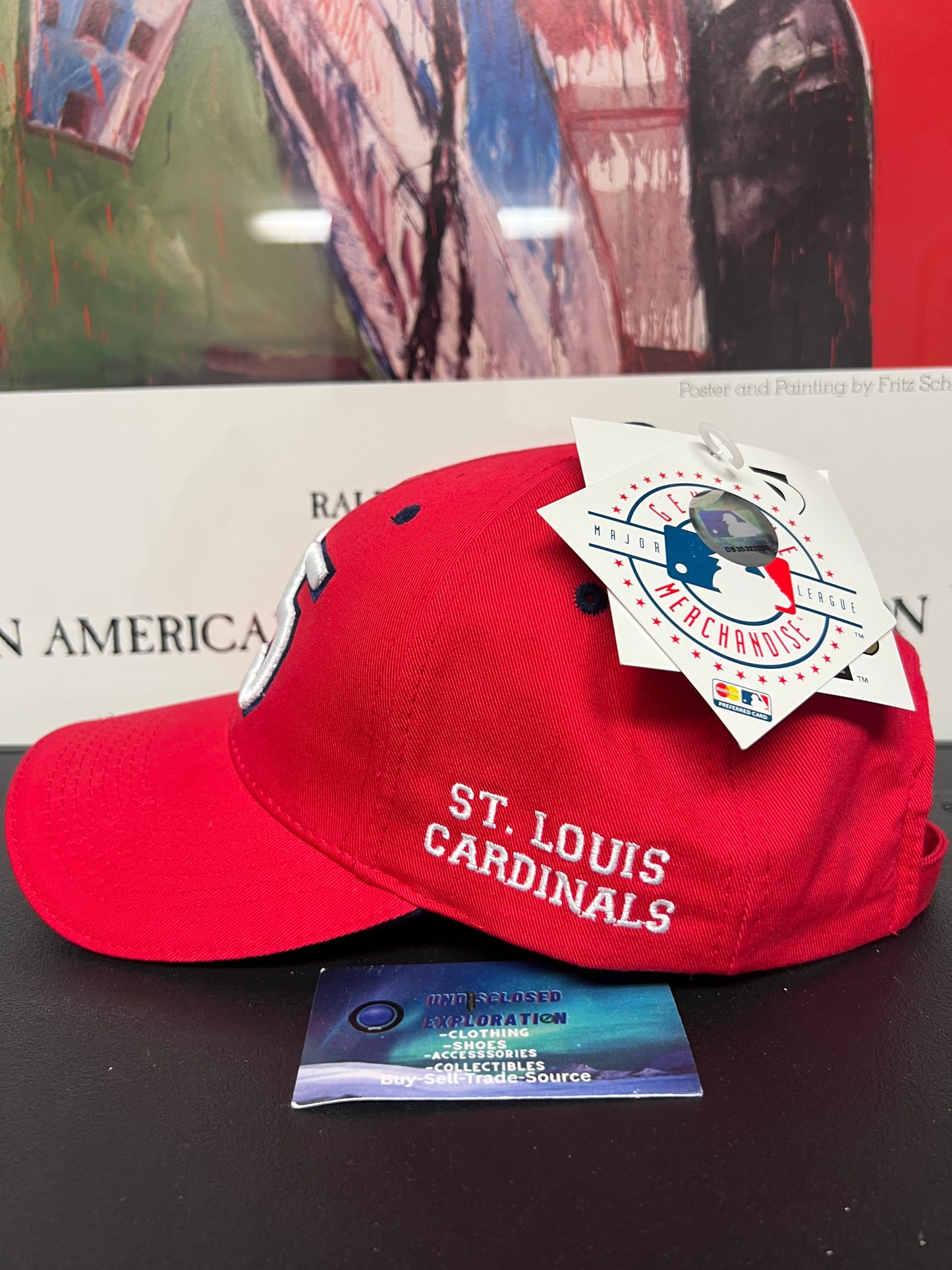 vintage St. Louis Cardinals Mark McGwire red baseball new era hat