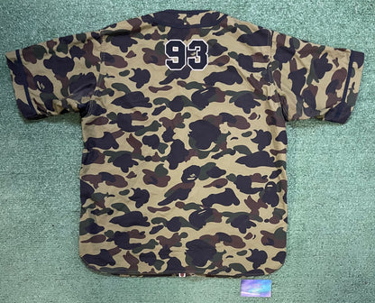 Bape 1st camo Baseball jersey