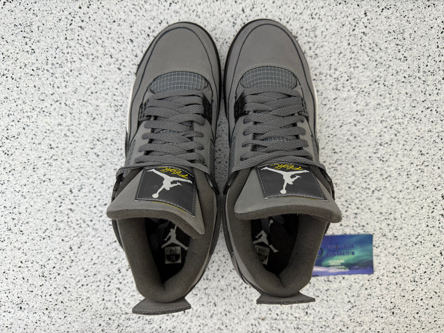 Jordan 4 Cool Grey 10 Men/11.5 Women “Preowned”
