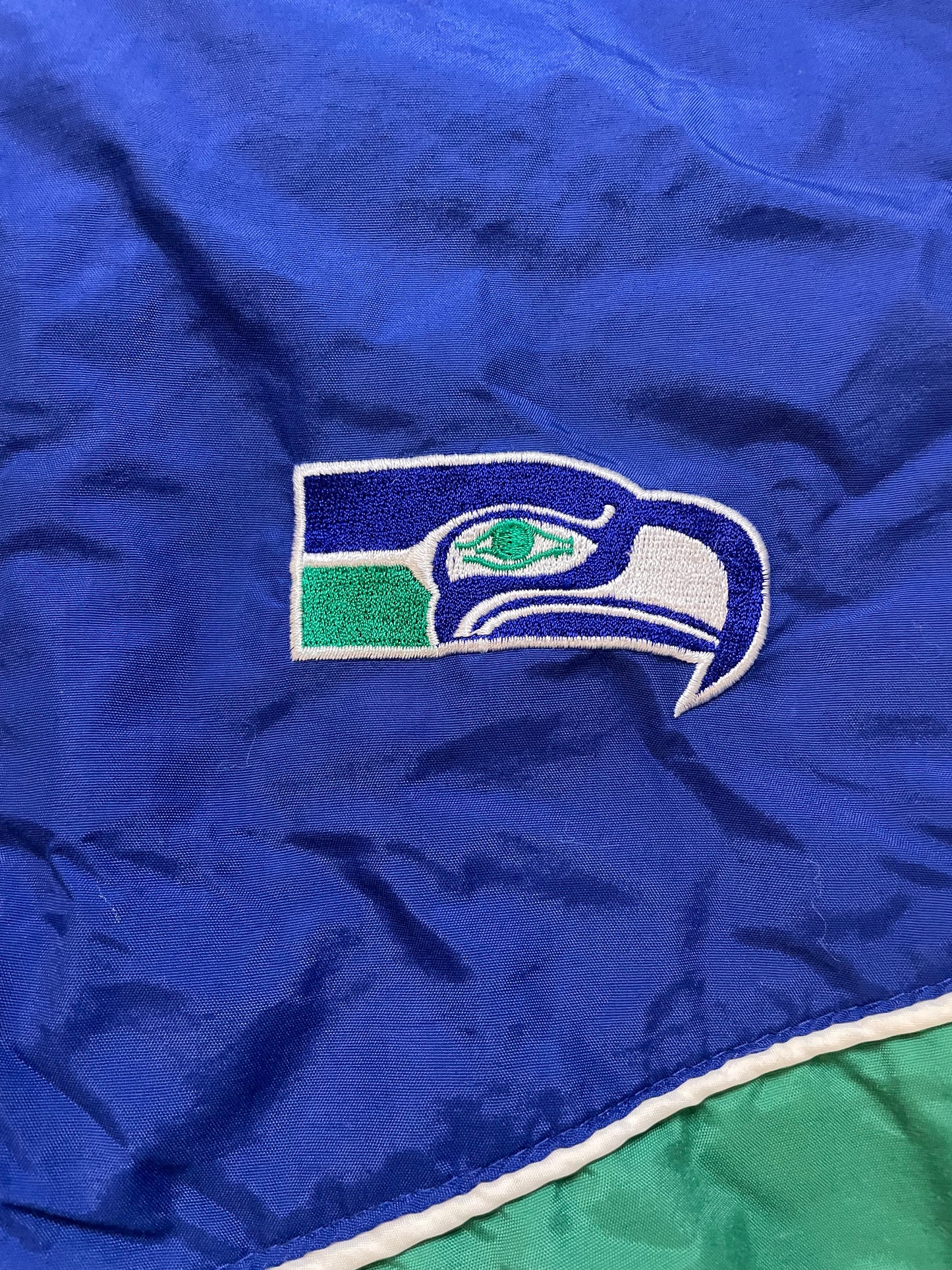 Vintage 1990s Seattle Seahawks windbreaker jacket