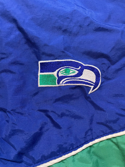 Vintage 1990s Seattle Seahawks windbreaker jacket