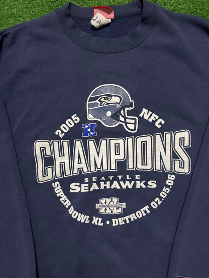 Vintage Seattle Seahawks Crewneck 2005