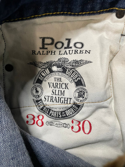 Polo Ralph Lauren striped green & yellow jeans