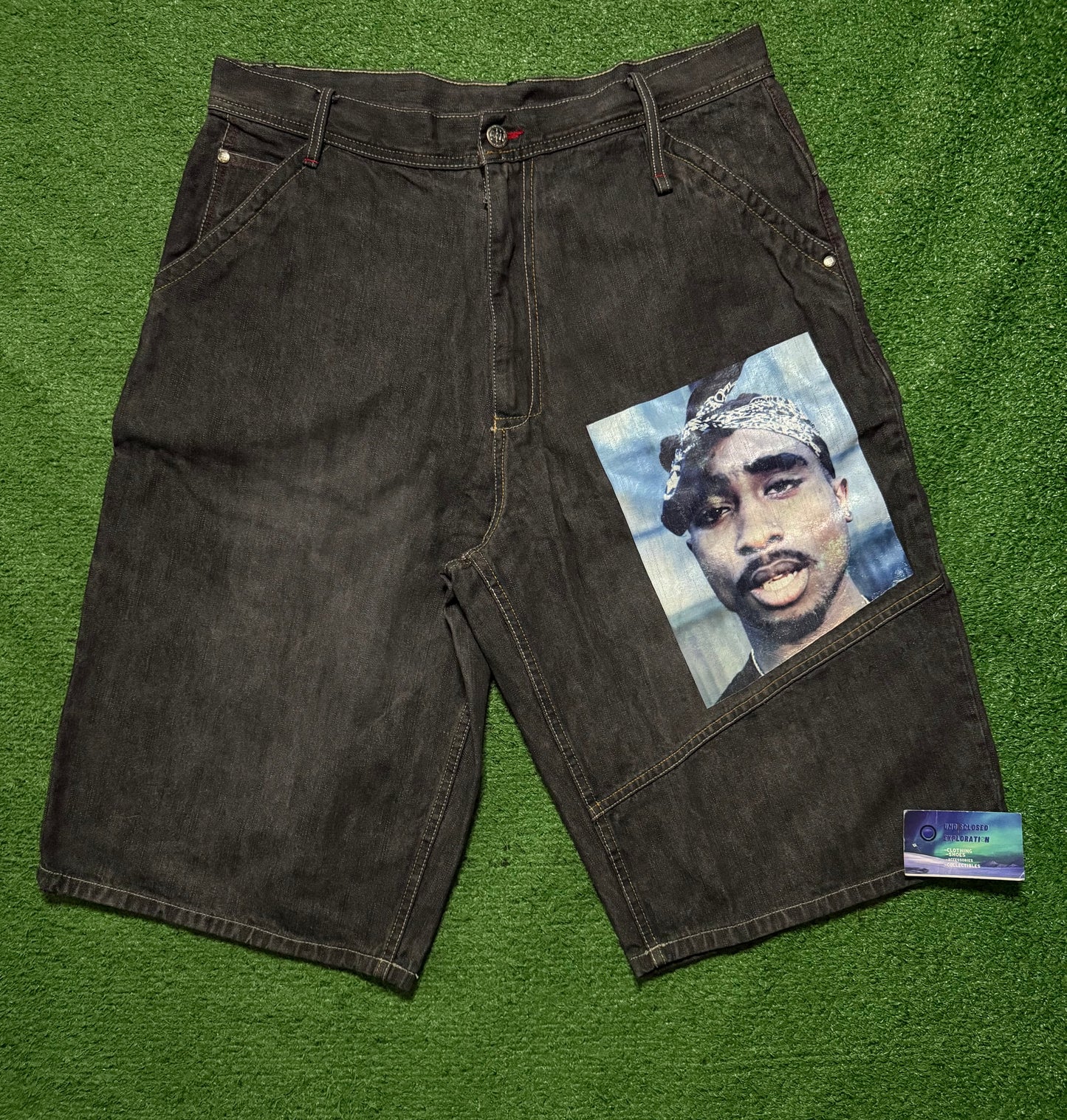 Vintage Tupac Makaveli Jorts