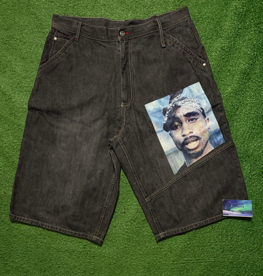 Vintage Tupac Makaveli Jorts