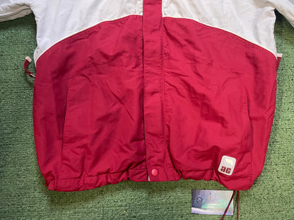 Vintage 2000s American Eagle red and white jacket