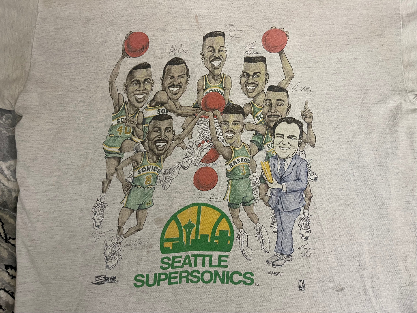 Vintage Seattle SuperSonics Lottery Shirt