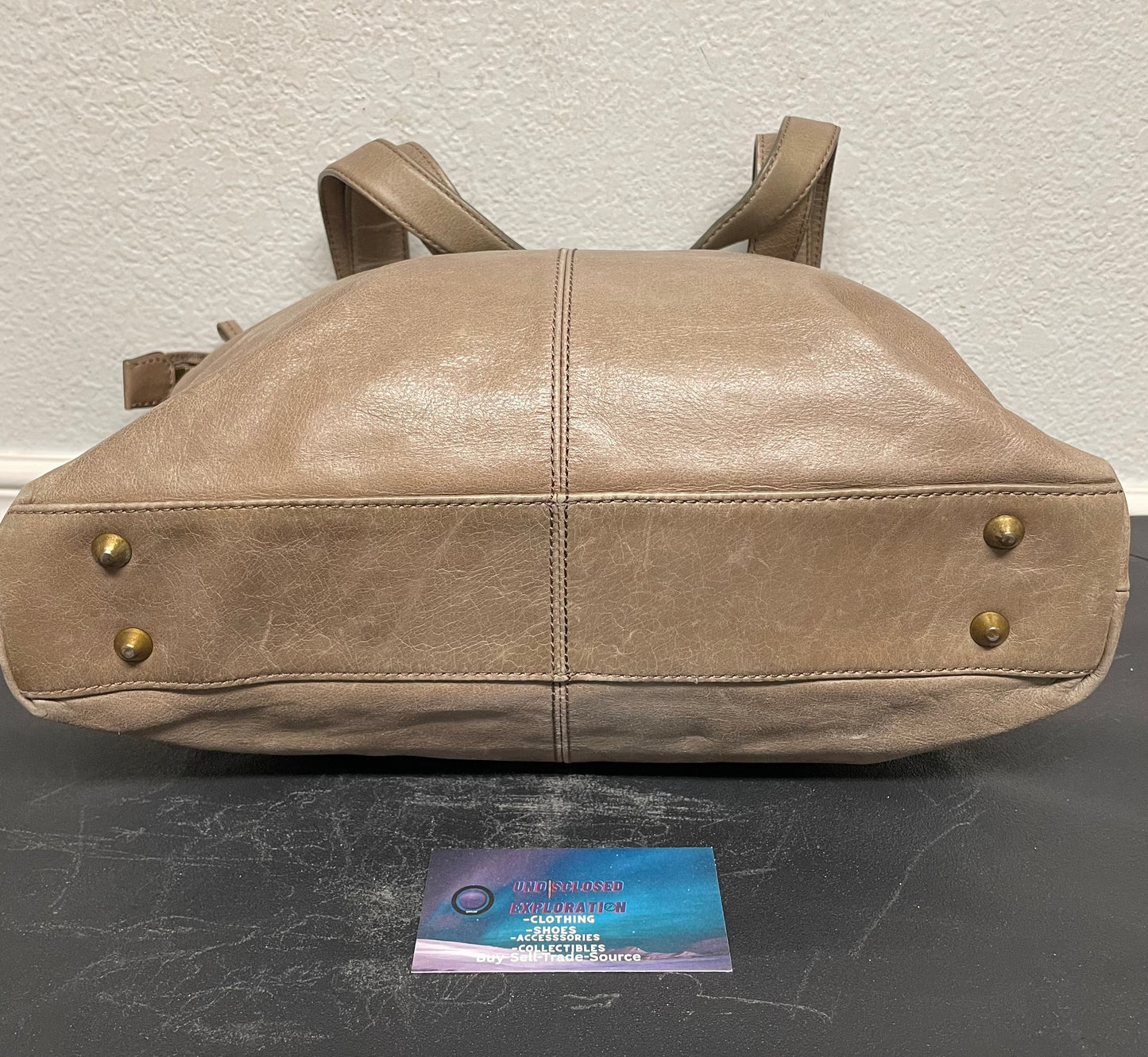 Leather Hobo International bag