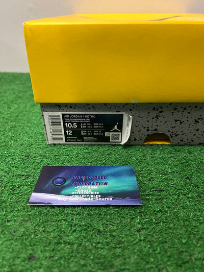 Jordan 4 lightning 2021 size 10.5men/12women