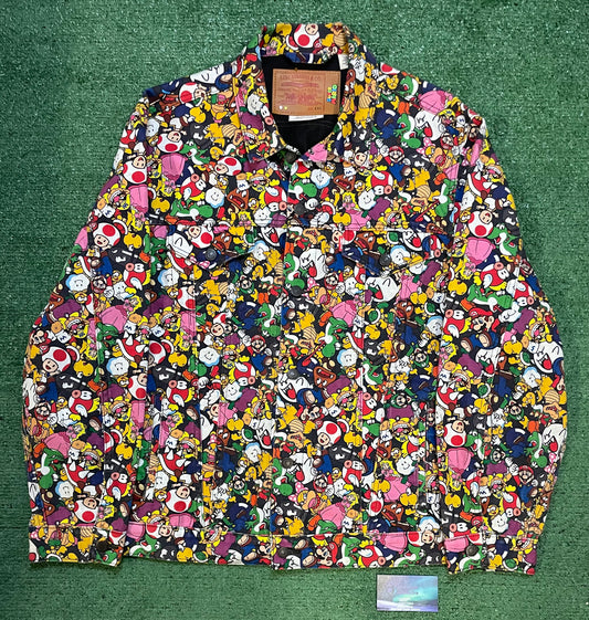 Levi X super Mario Denim jacket