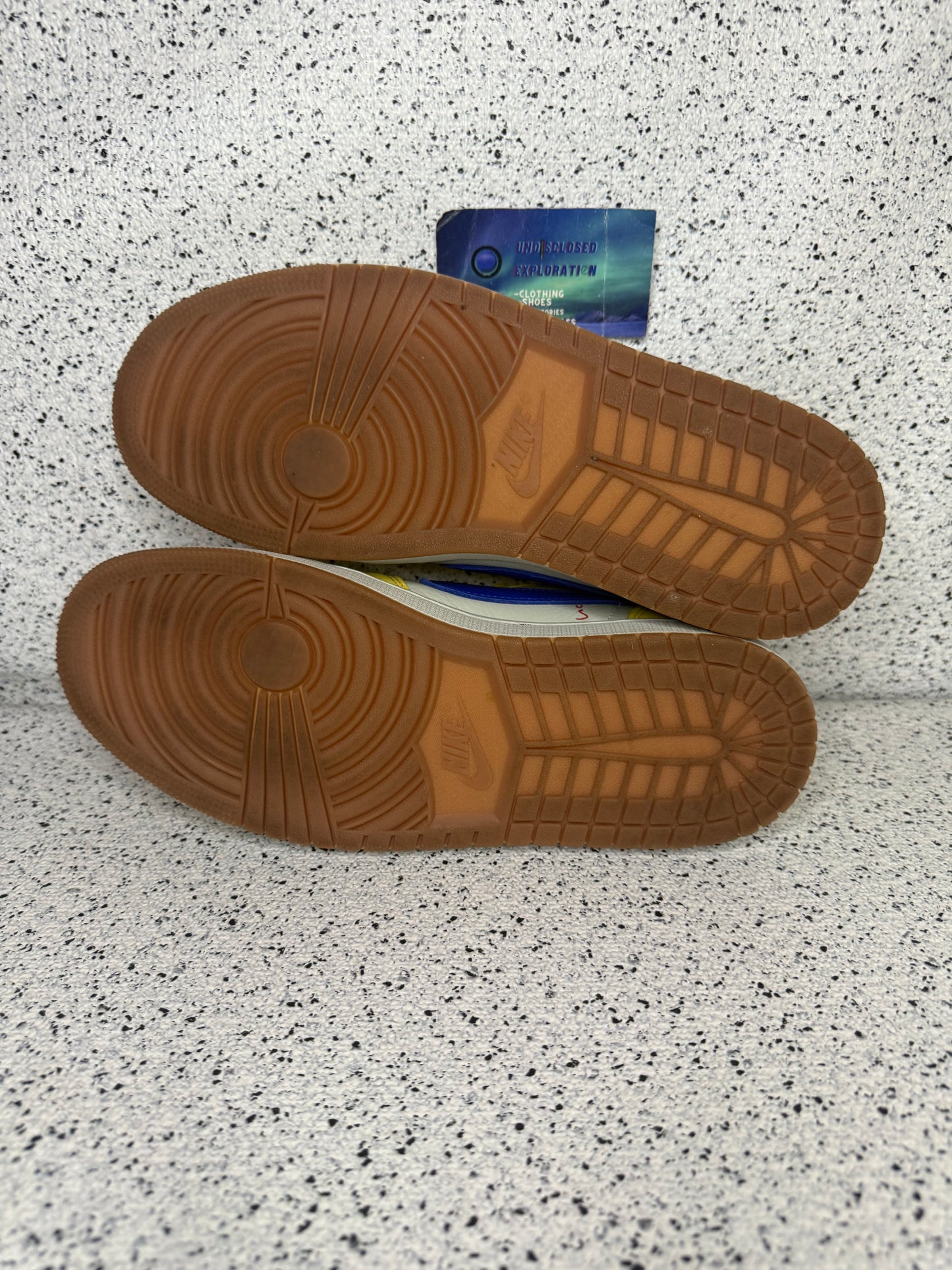 Jordan 1 Low Travis Scott Canary 9 Men/10.5 Women “Preowned”