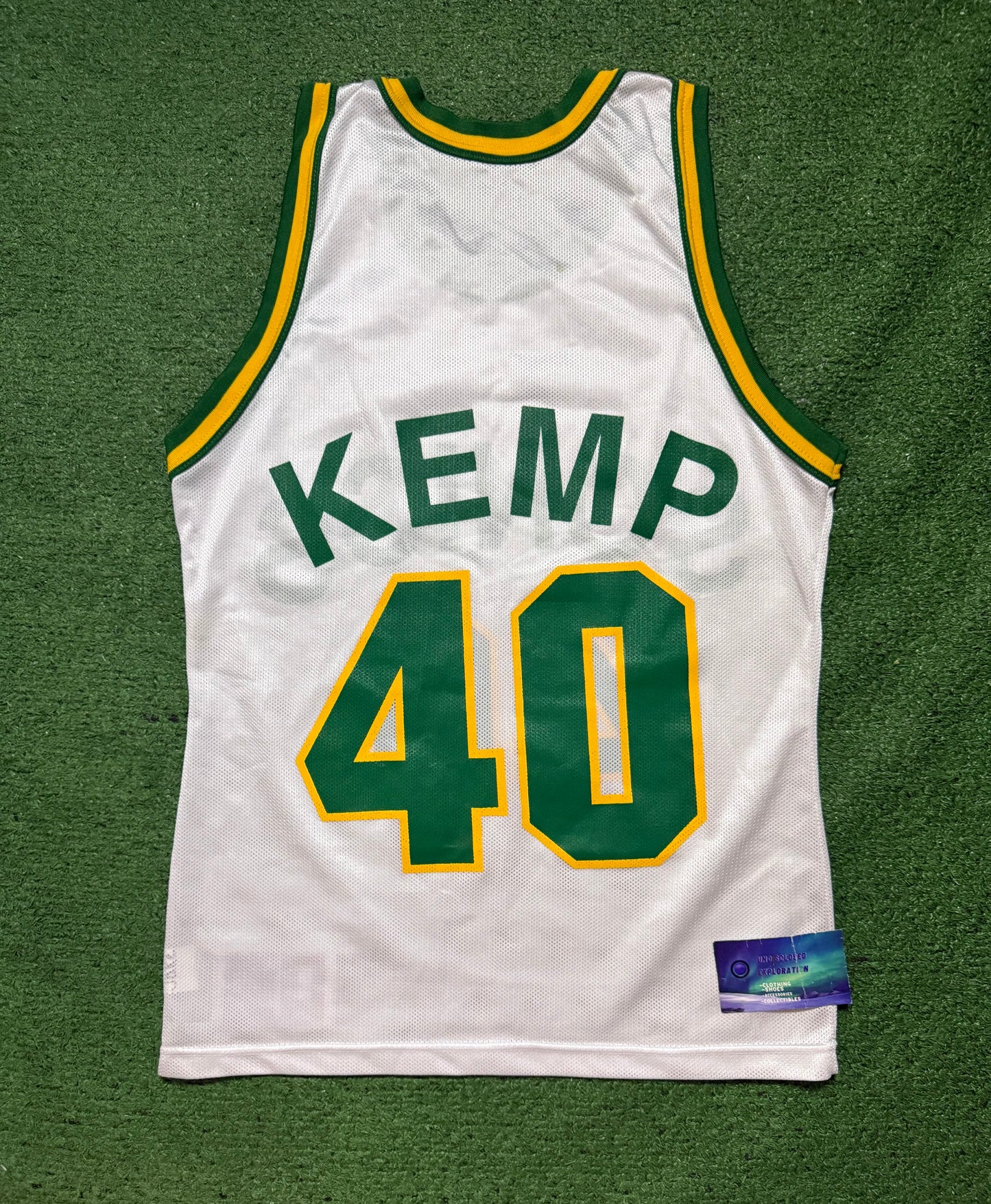 Vintage Shawn Kemp SuperSonics Jersey Champion