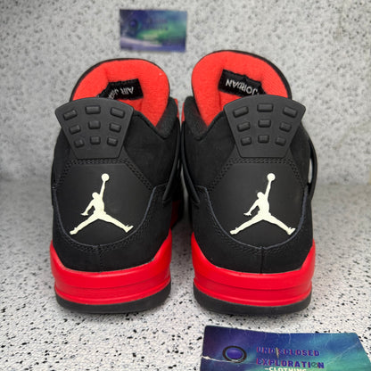 Jordan 4 Red Thunder 8.5 Men/10 Women “Preowned”