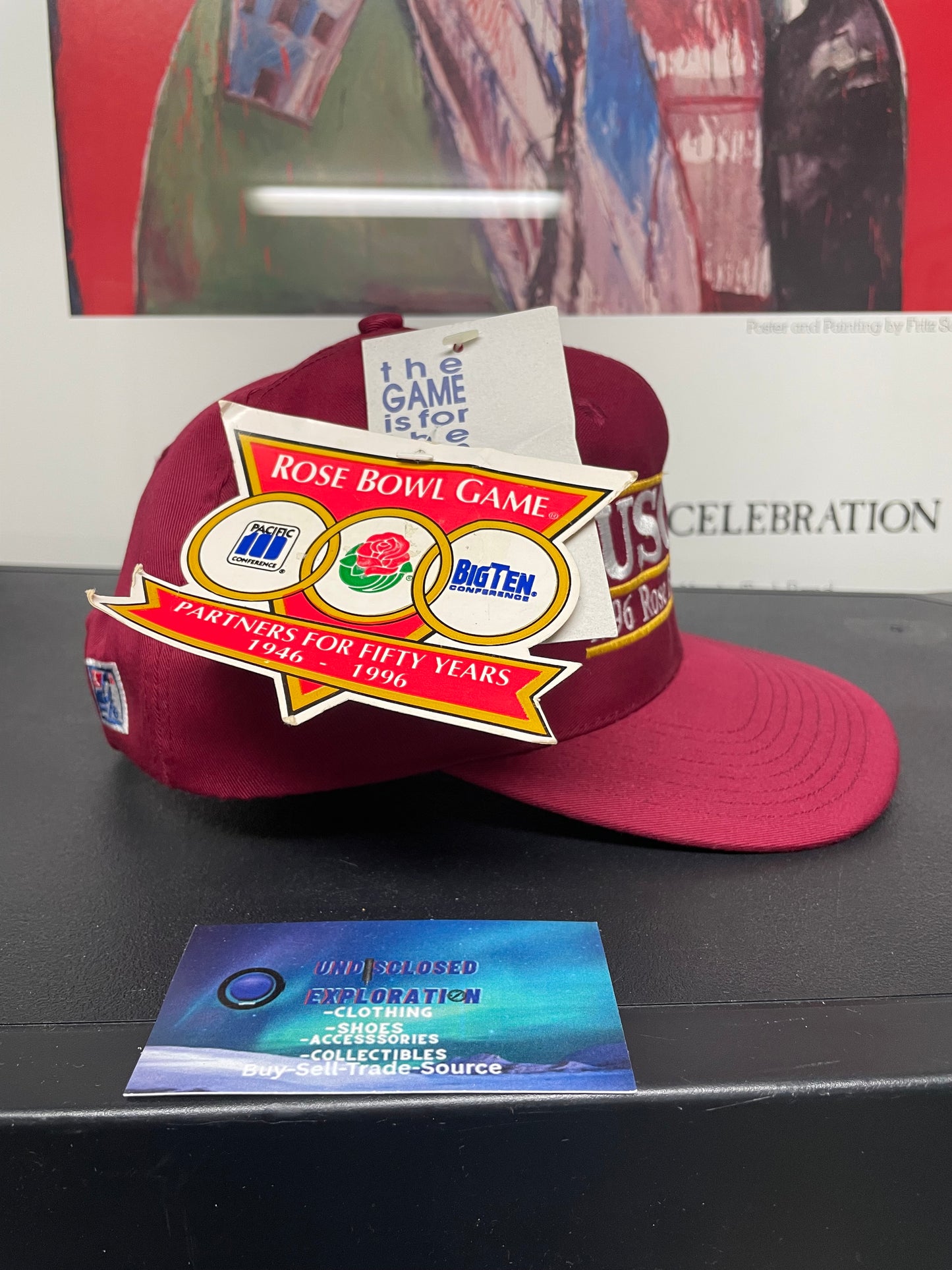 Vintage 1990s USC rose bowl embroidered hat