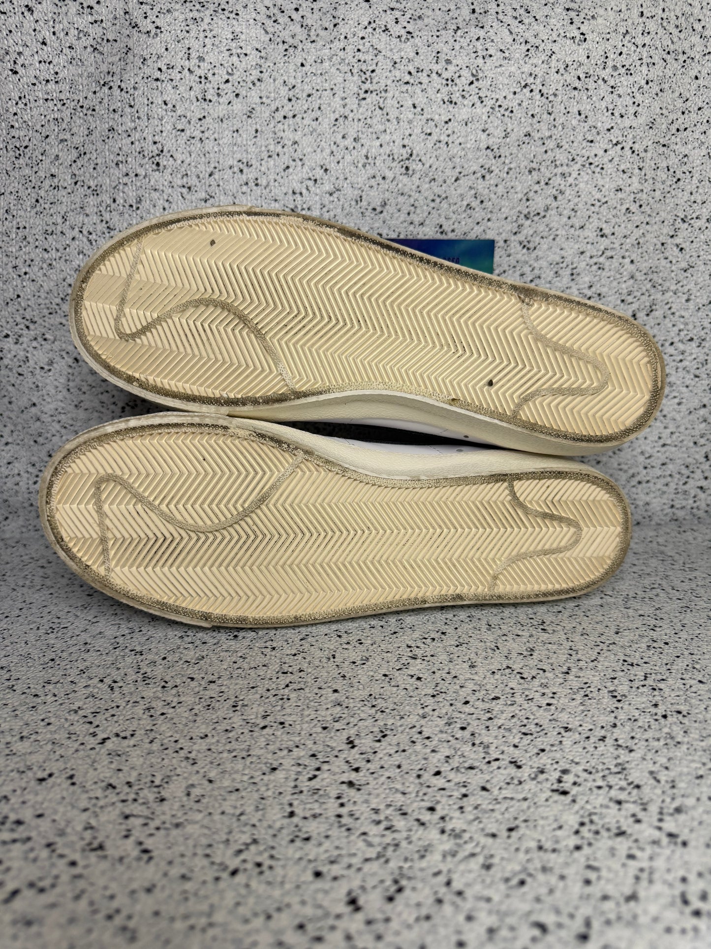 Nike Blazer White Black 10 Men/11.5 Women “Preowned”