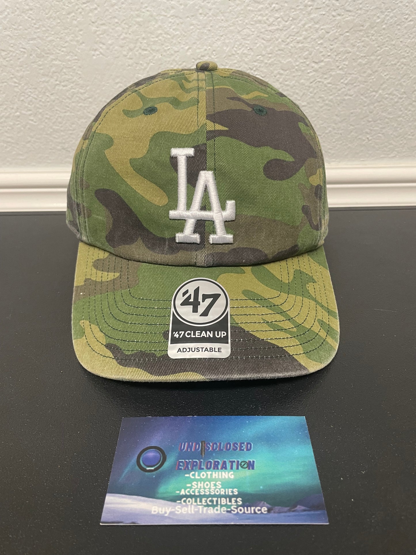 LA camo hat