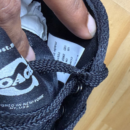 Coach Signature Canvas Sneakers