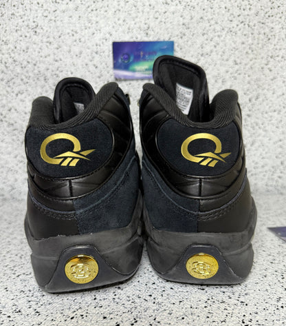 Reebok AI Question Mid Lux Black Gold