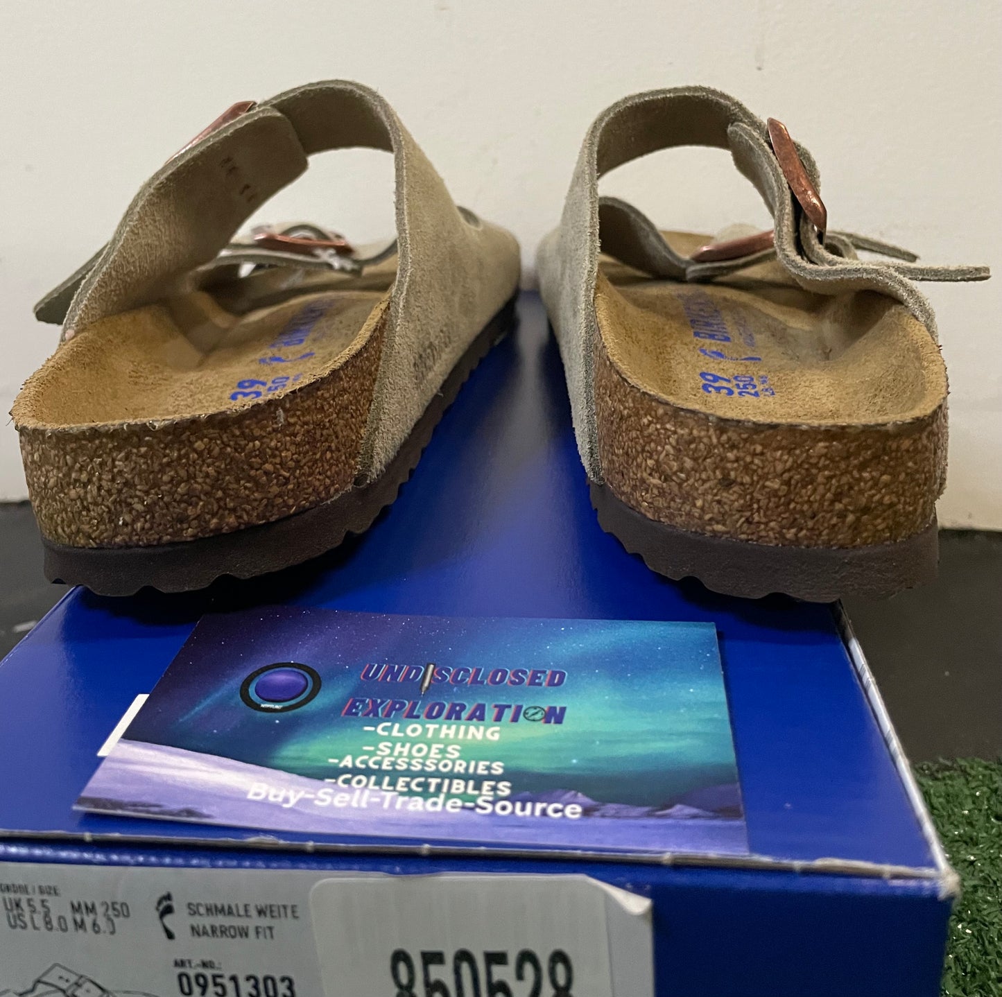 Birkenstock Arizona taupe suede