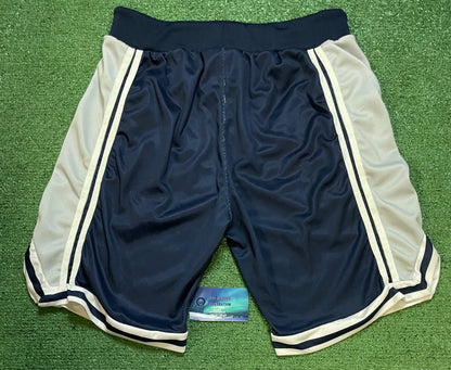 Sky Blue blue and grey shorts