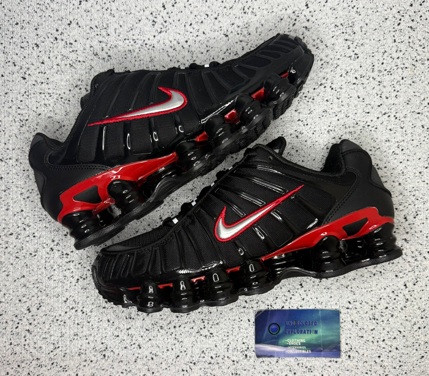 Nike Shox TL Black University Red