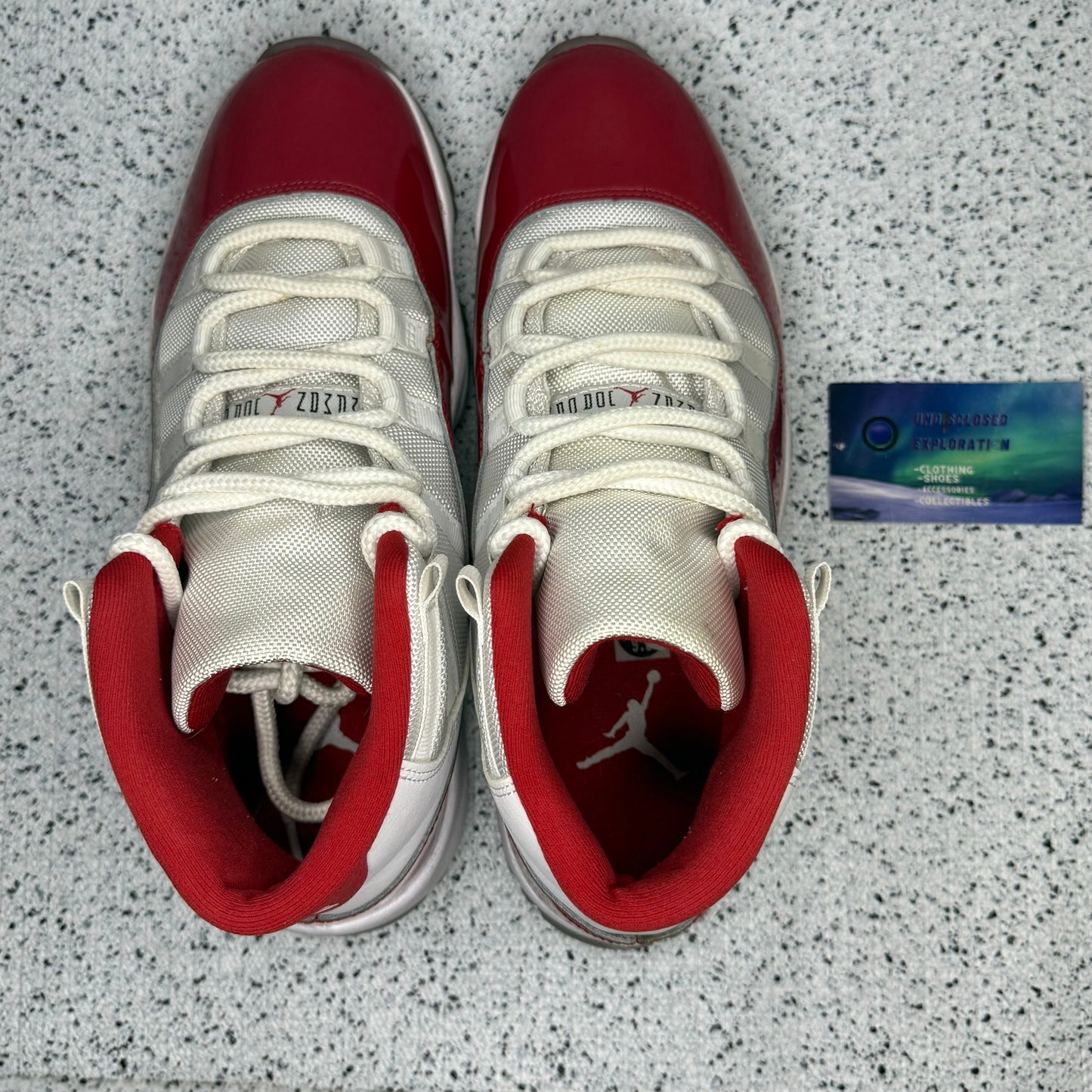 Jordan 11 Cherry 9.5 Men/11 Women “Preowned”