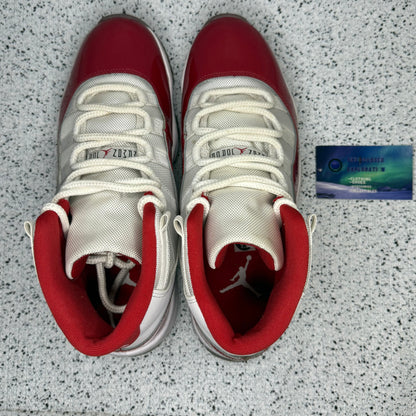 Jordan 11 Cherry 9.5 Men/11 Women “Preowned”
