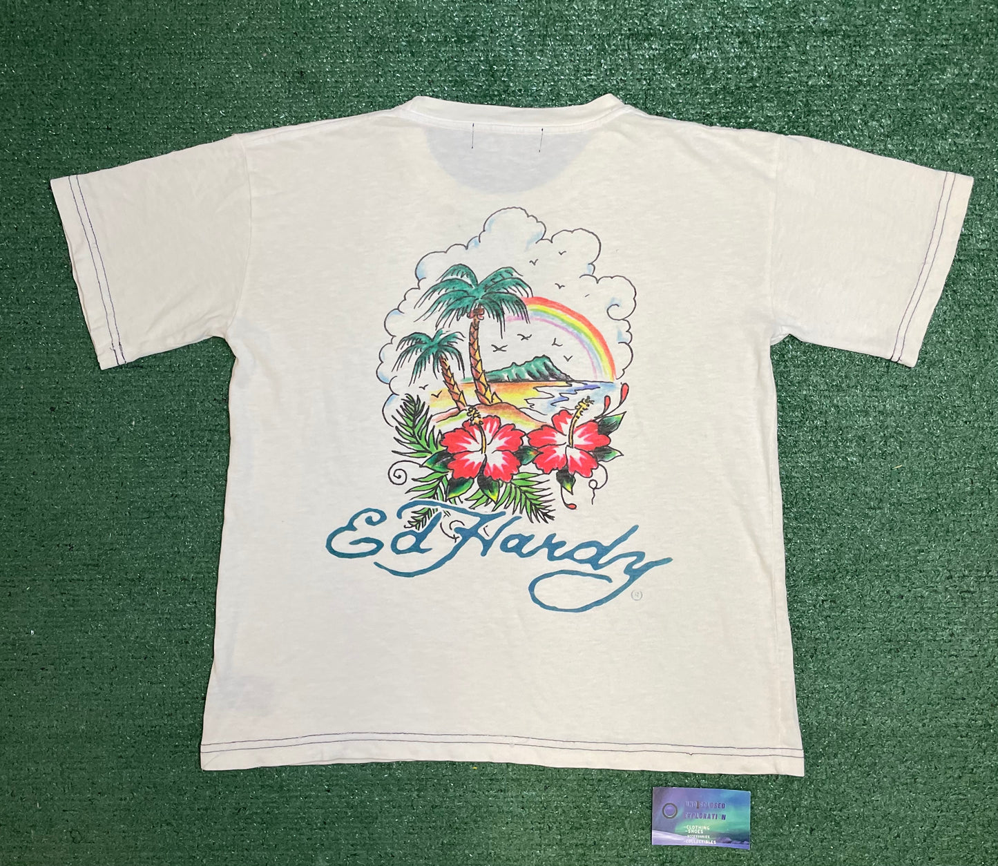 Ed Hardy x Siberia hills paradise tee
