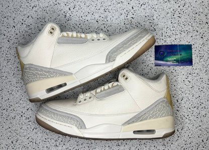 Jordan 3 Craft Ivory 10 Men/11.5 Women “Preowned”
