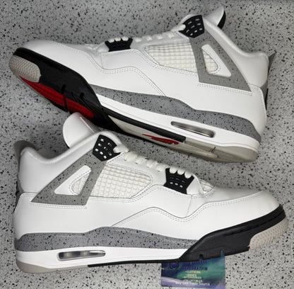 Jordan 4 White Cement 13 Men “Preowned”