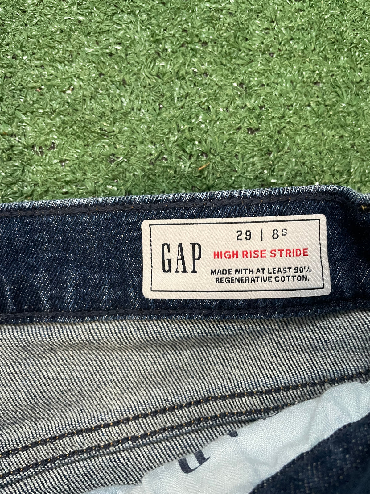 GAP dark denim jean shorts
