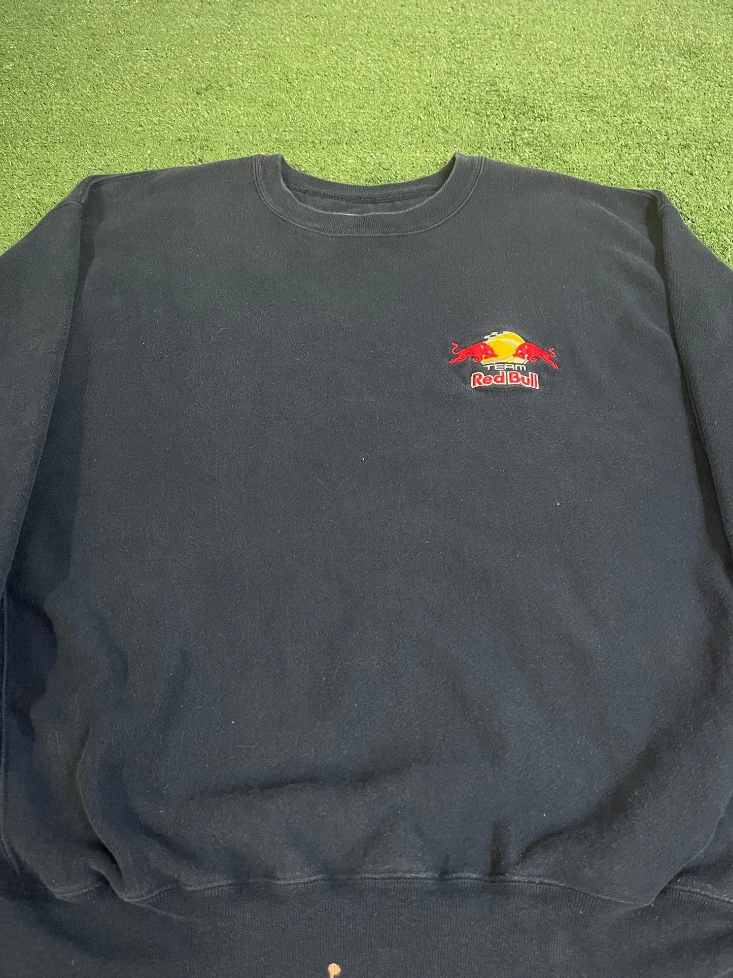 Vintage 2000s red bull crewneck