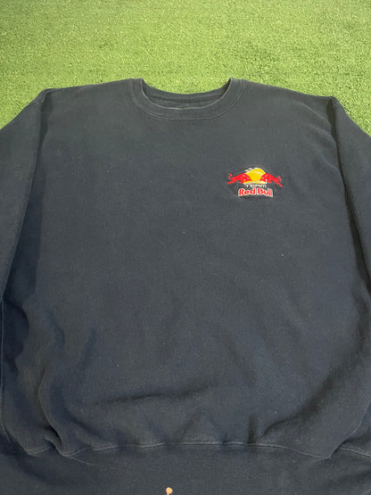 Vintage 2000s red bull crewneck