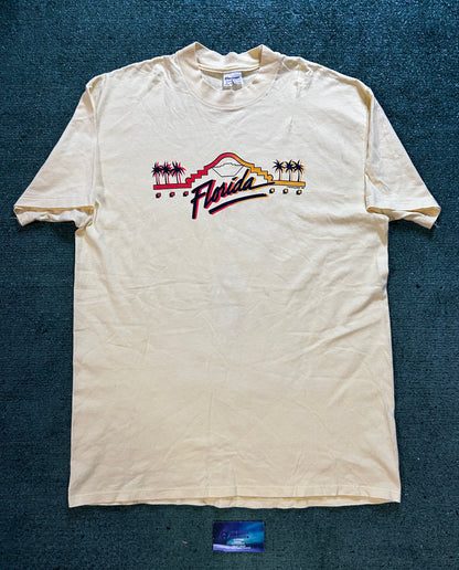 Vintage 1980s Florida yellow tee