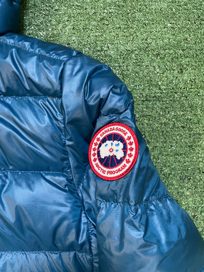 Canada Goose crofton kids guard blue jacket