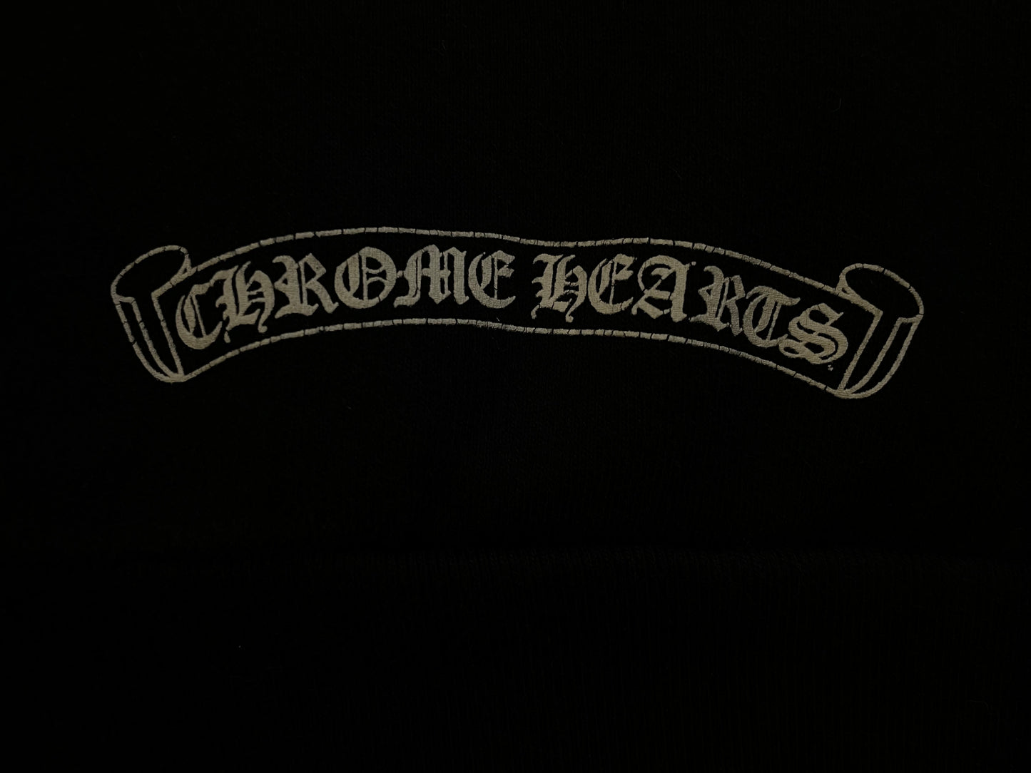 Chrome Hearts horseshoe floral hoodie