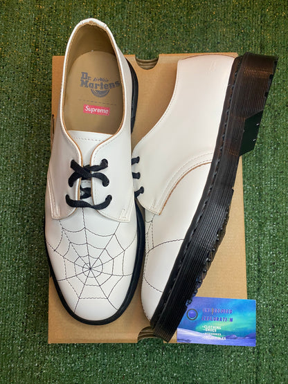 Dr marten 3 eye supreme spiderweb white