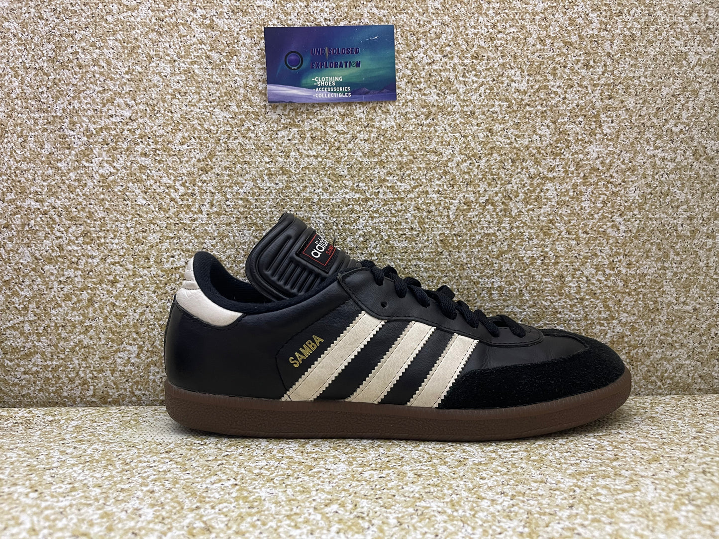 Adidas Samba Black “Preowned” Size 8 Men