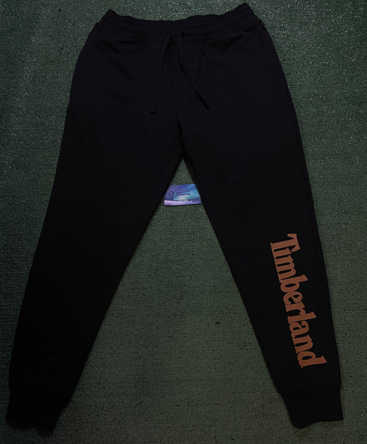 Timberland black spellout sweatpants