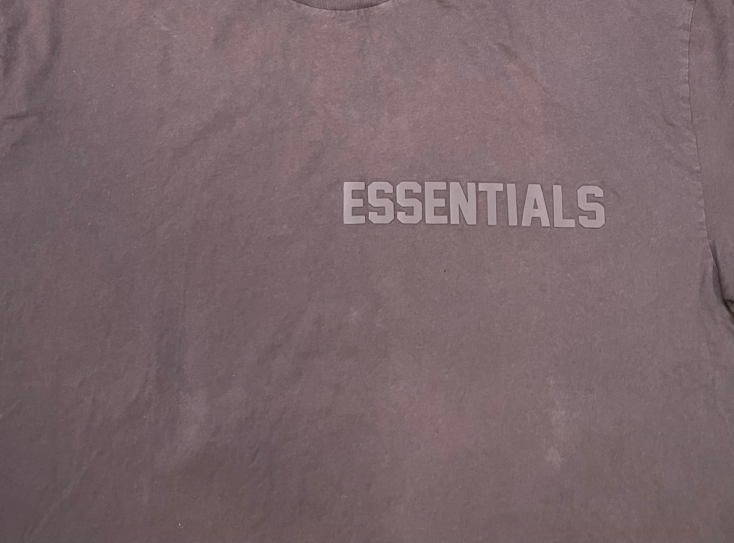 Fear Of God Essentials dark plum tee