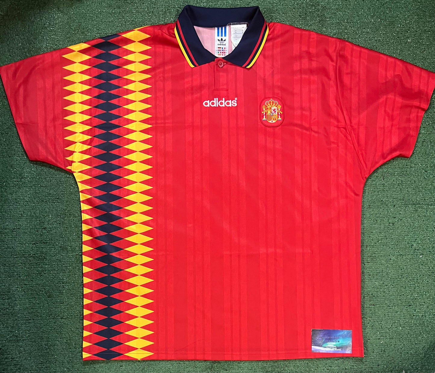 adidas Spain 1994 Home Jersey