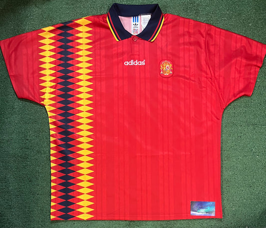 adidas Spain 1994 Home Jersey