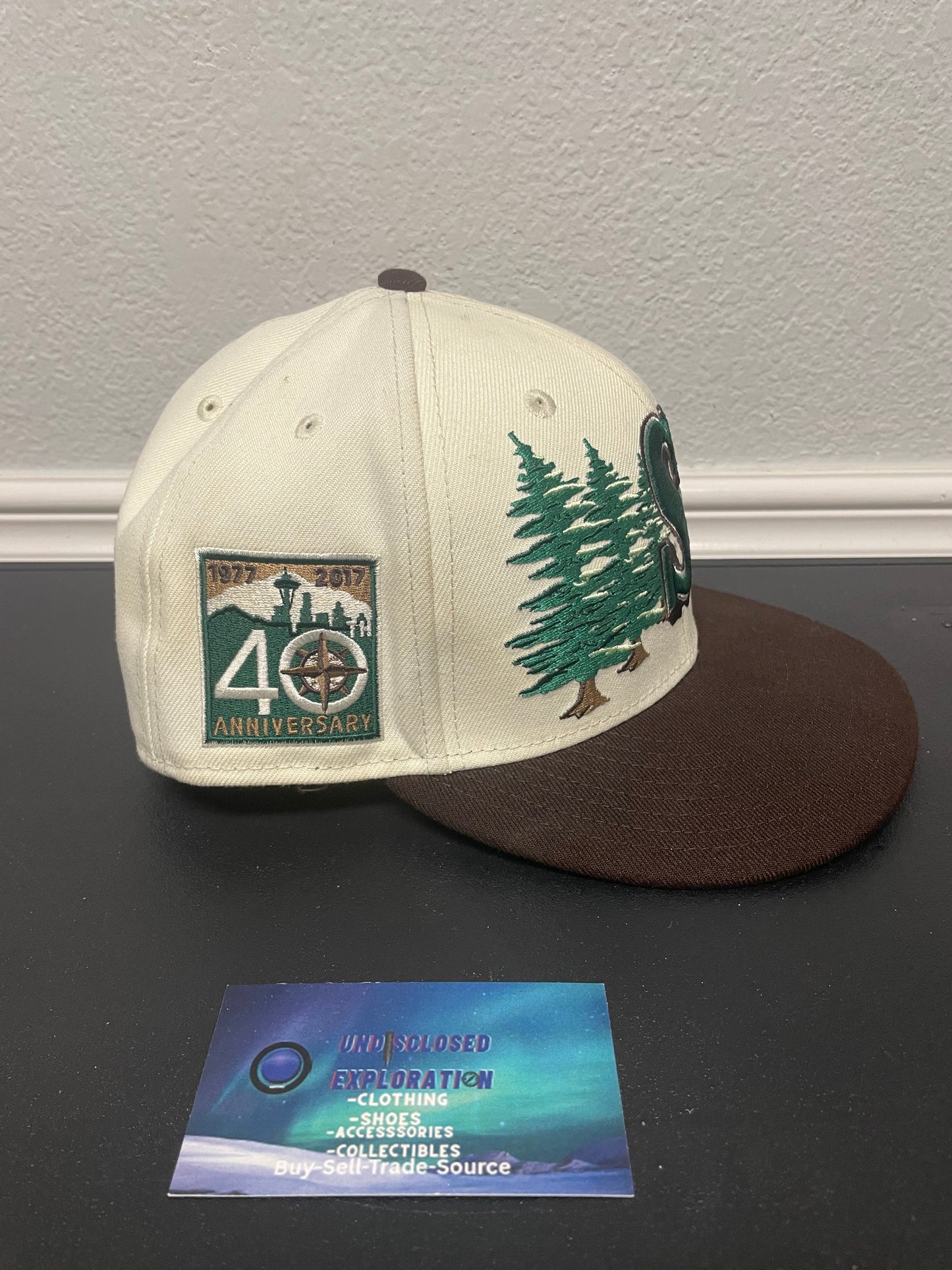 Seattle Mariners forest fitted new era hat