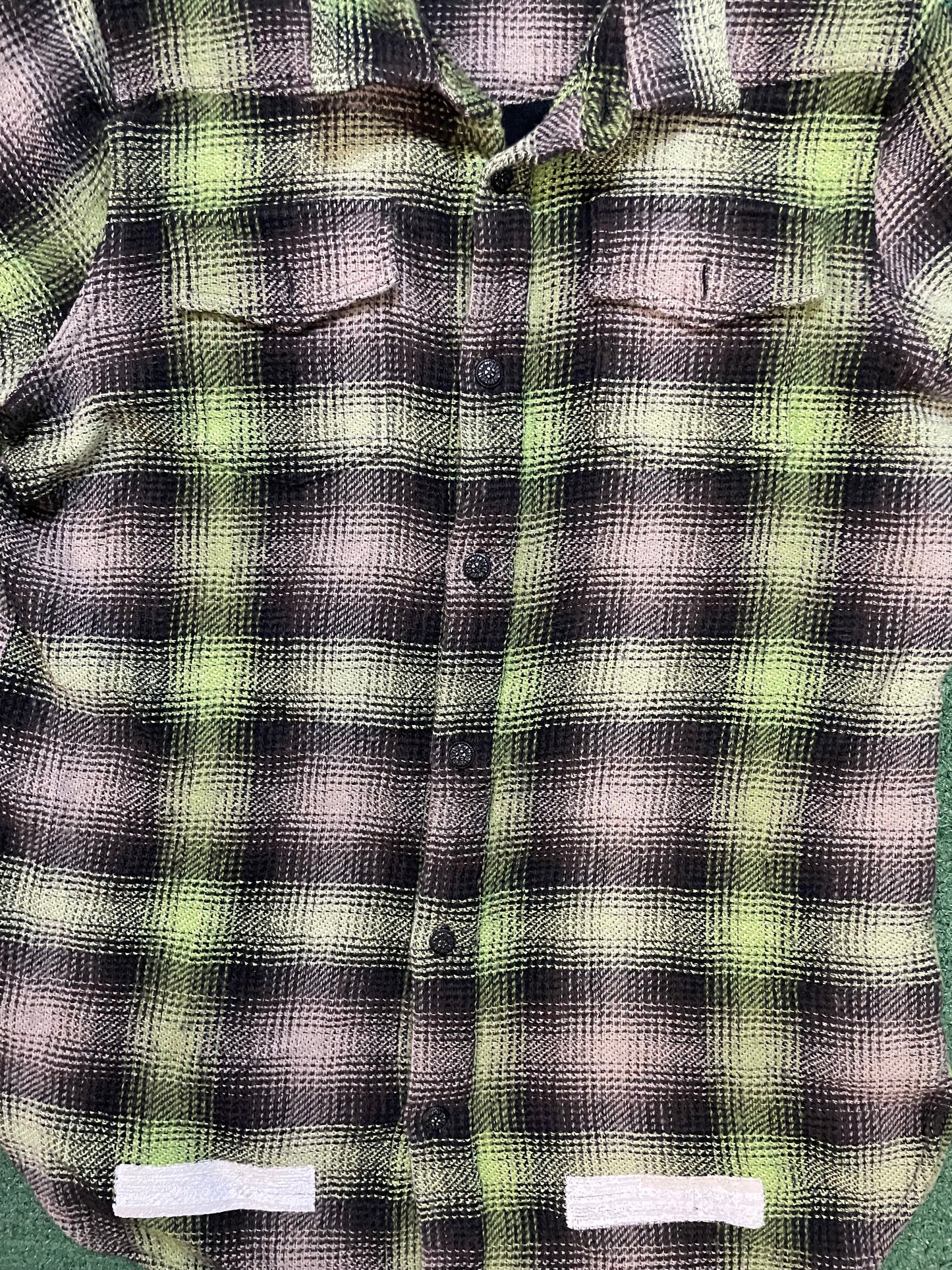 Off white Brushed Flannel