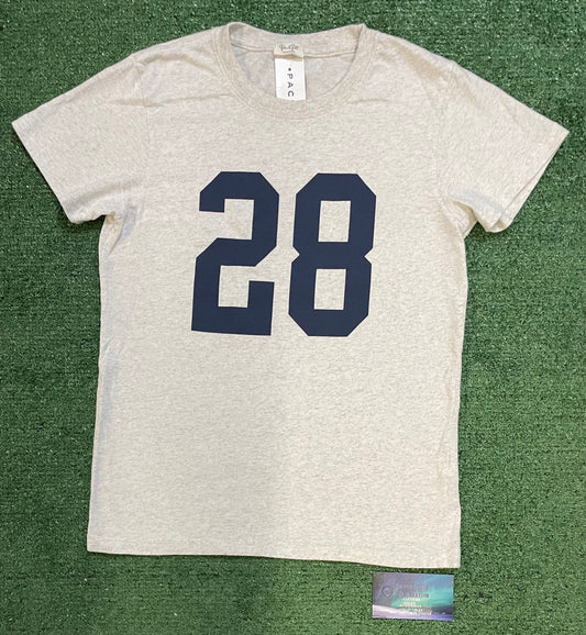 Brandy Melville/John Galt Grey Navy 28 Chloe tee