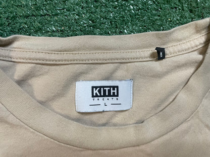 Kith treats delivered beige tee