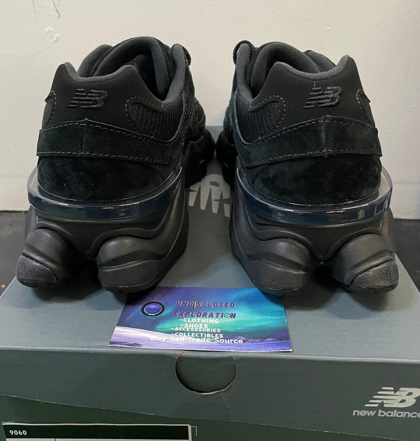 New Balance 9060 triple black